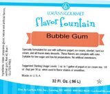 Bubble Gum Flavor 32 oz Bottle