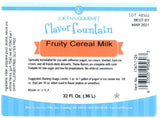 Fruity Cereal Milk Flavor Fountain - 32 oz Bottle