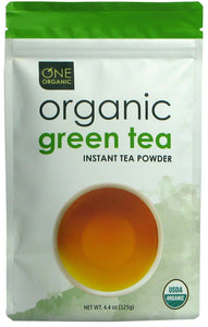 Instant Green Tea Premium Organic - 125 grams (4.4 oz) Pouch