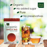 Instant Black Tea Premium Organic - 125 grams (4.4 oz) Pouch