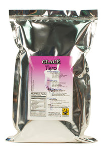 Taro 4 in 1 Mix for Bubble Tea, Smoothies, Lattes and Frappes, 3 lbs. Bag (Case 6 x 3 lbs. Bags) - Made in the USA